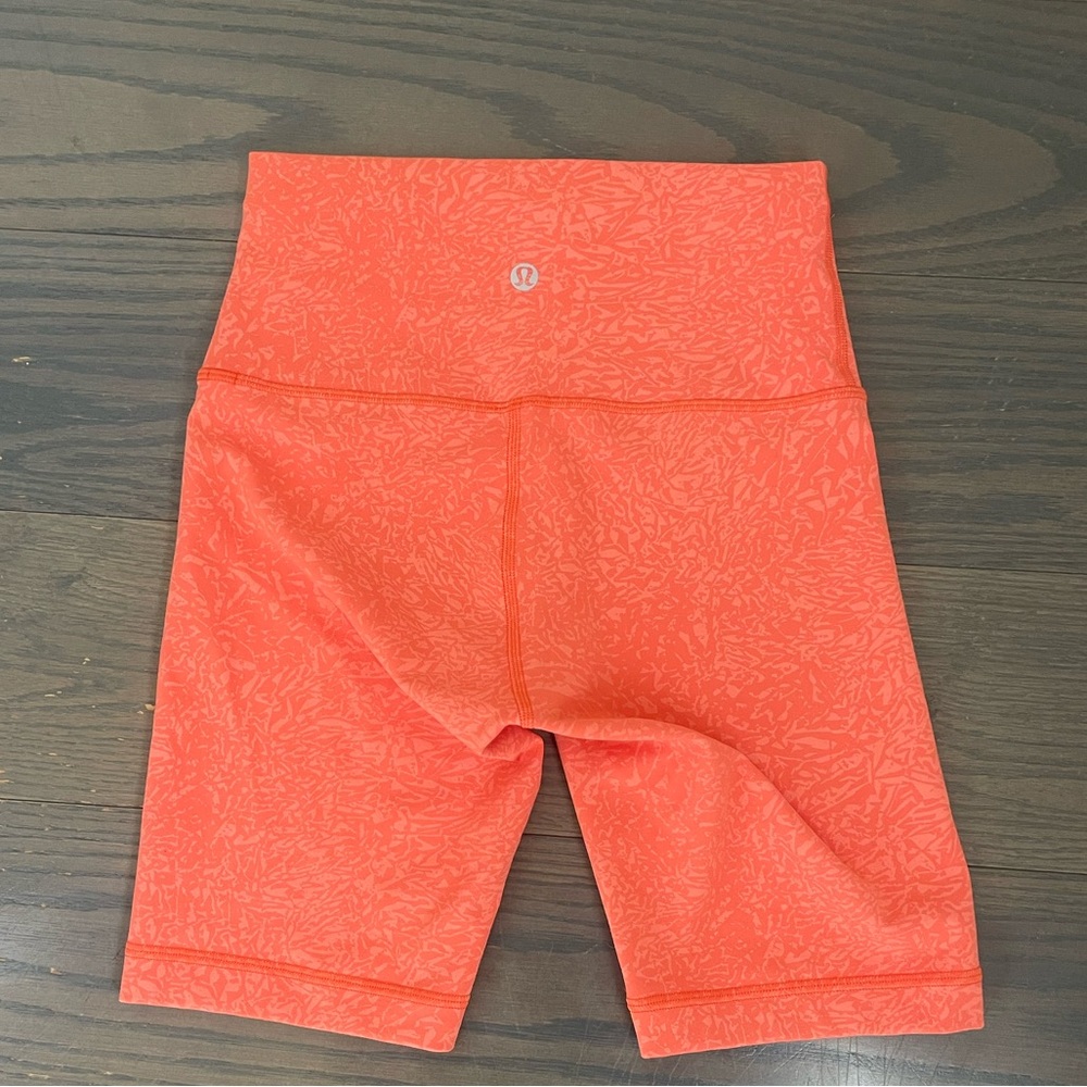 Lululemon wunder train high rise short size 4